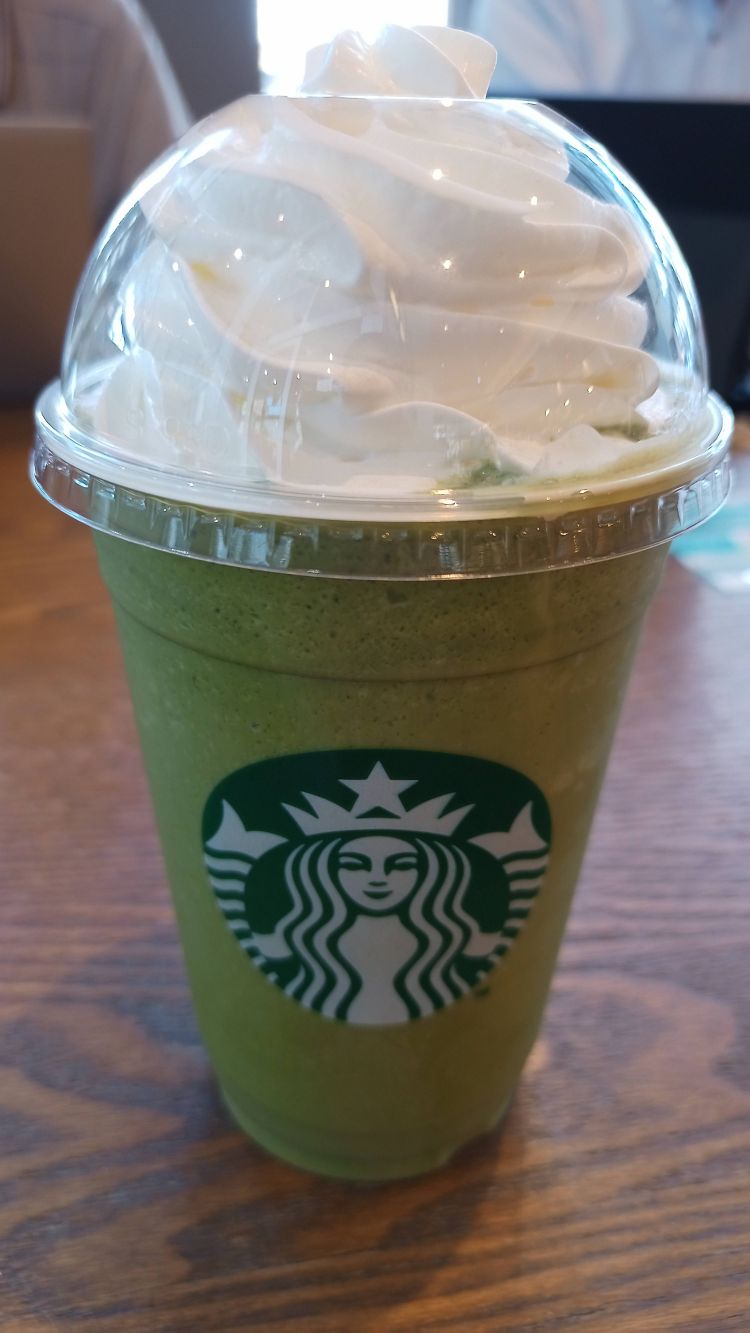抹茶 クリーム フラペチーノ